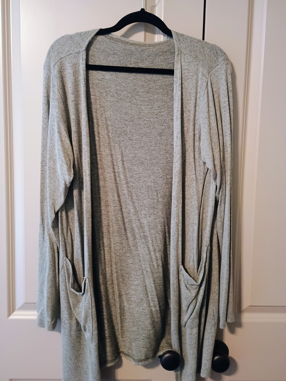 ZYIA Olive Green Boyfriend Lounge Cardigan